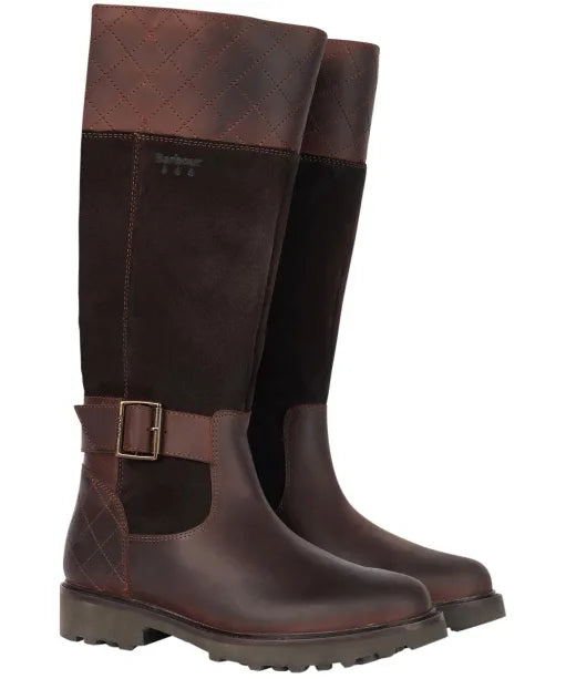 Barbour knee cheap high boots