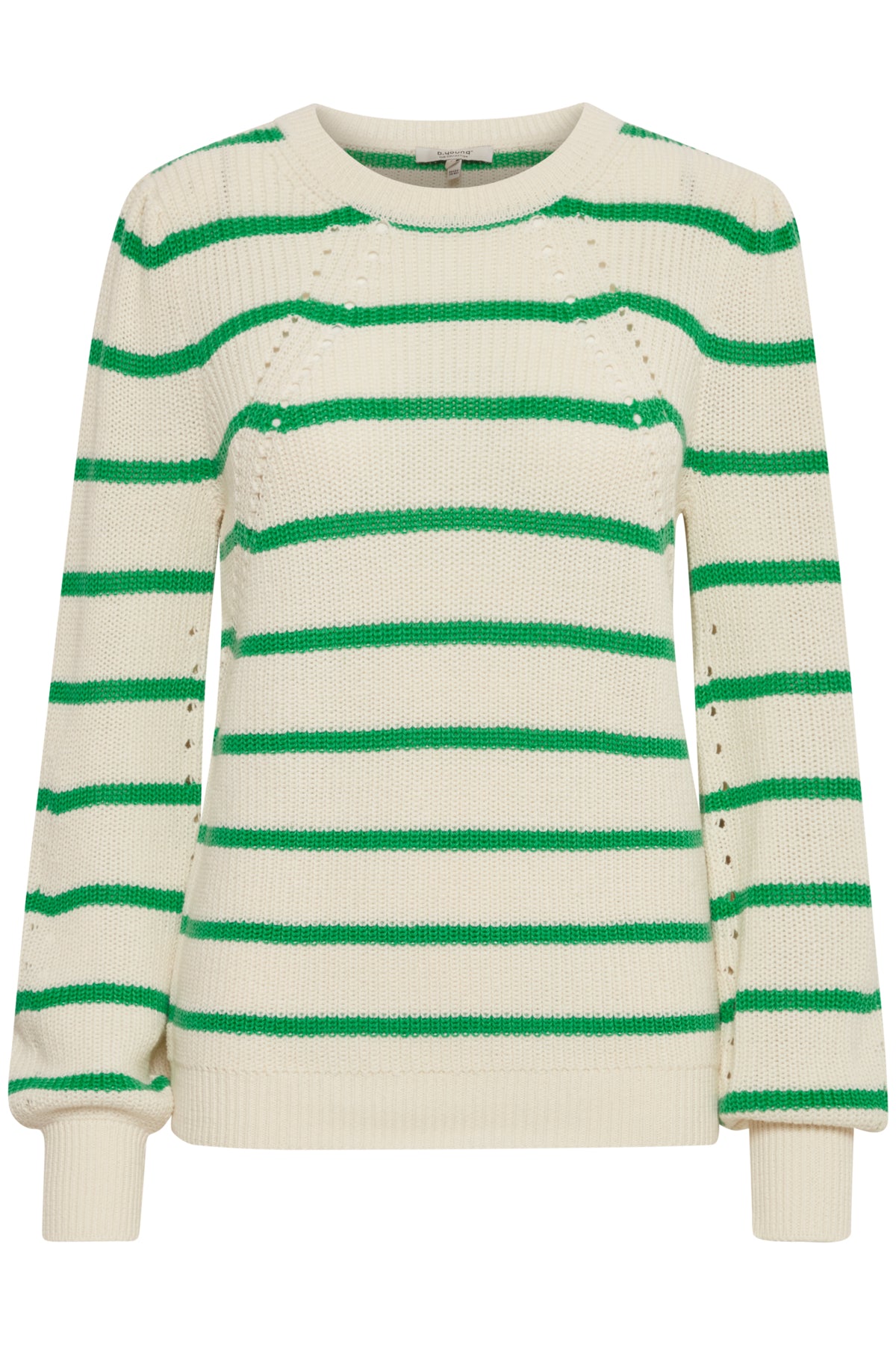 B Young Mija Stripe Knit Jumper_20812773-201685