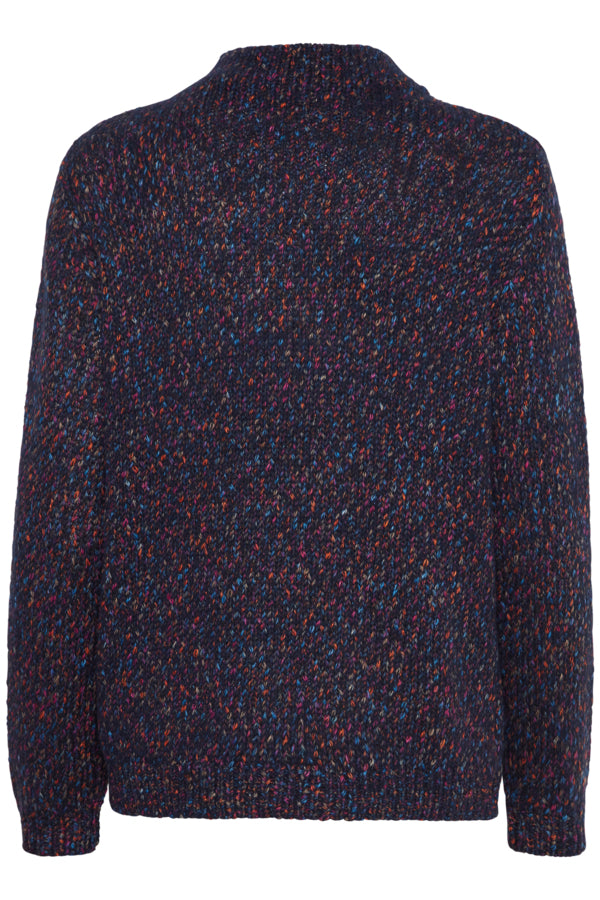 Fransa SPOTTA Peacoat Mix Jumper/Bodenhams