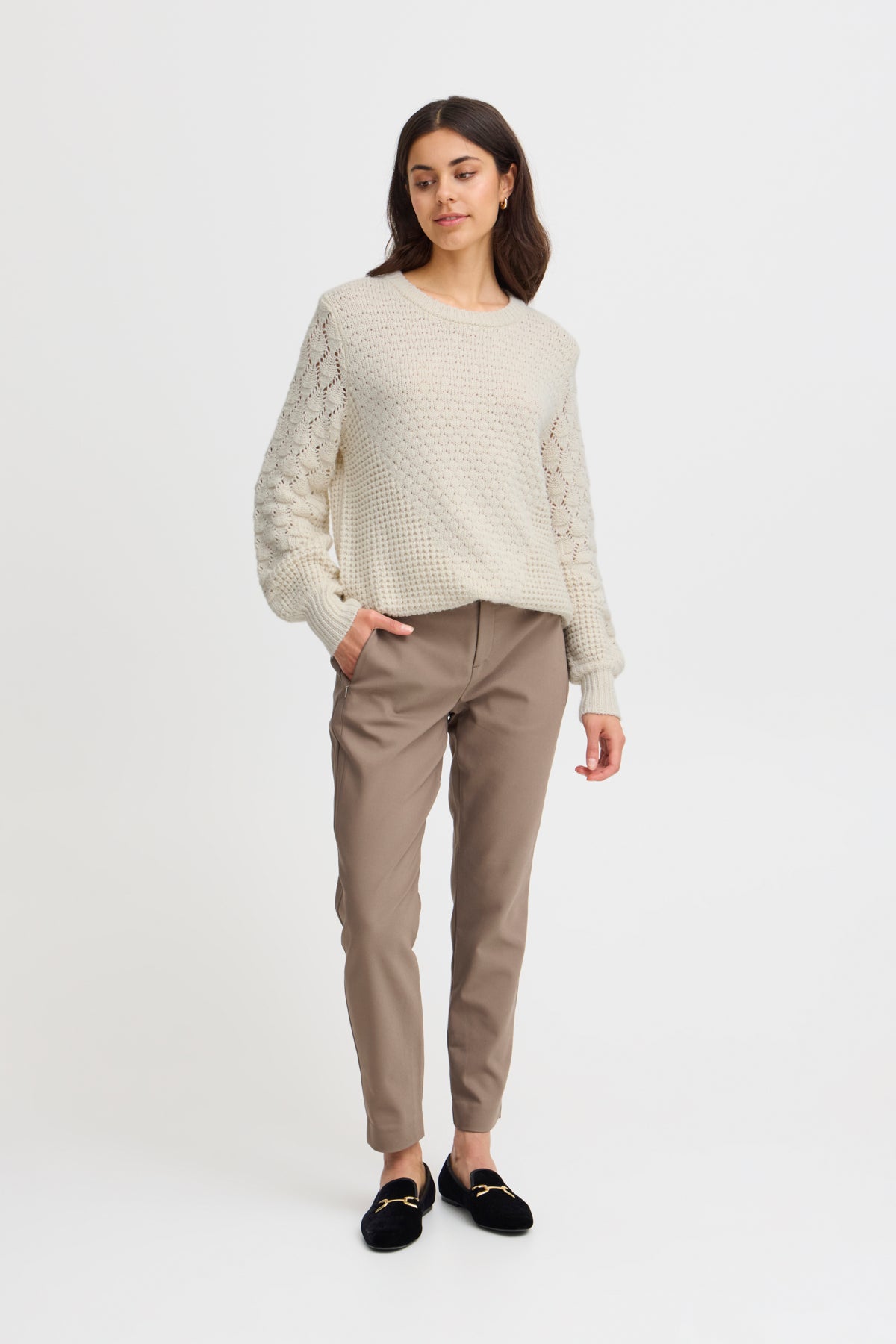 Fransa LINDSY Birch Jumper