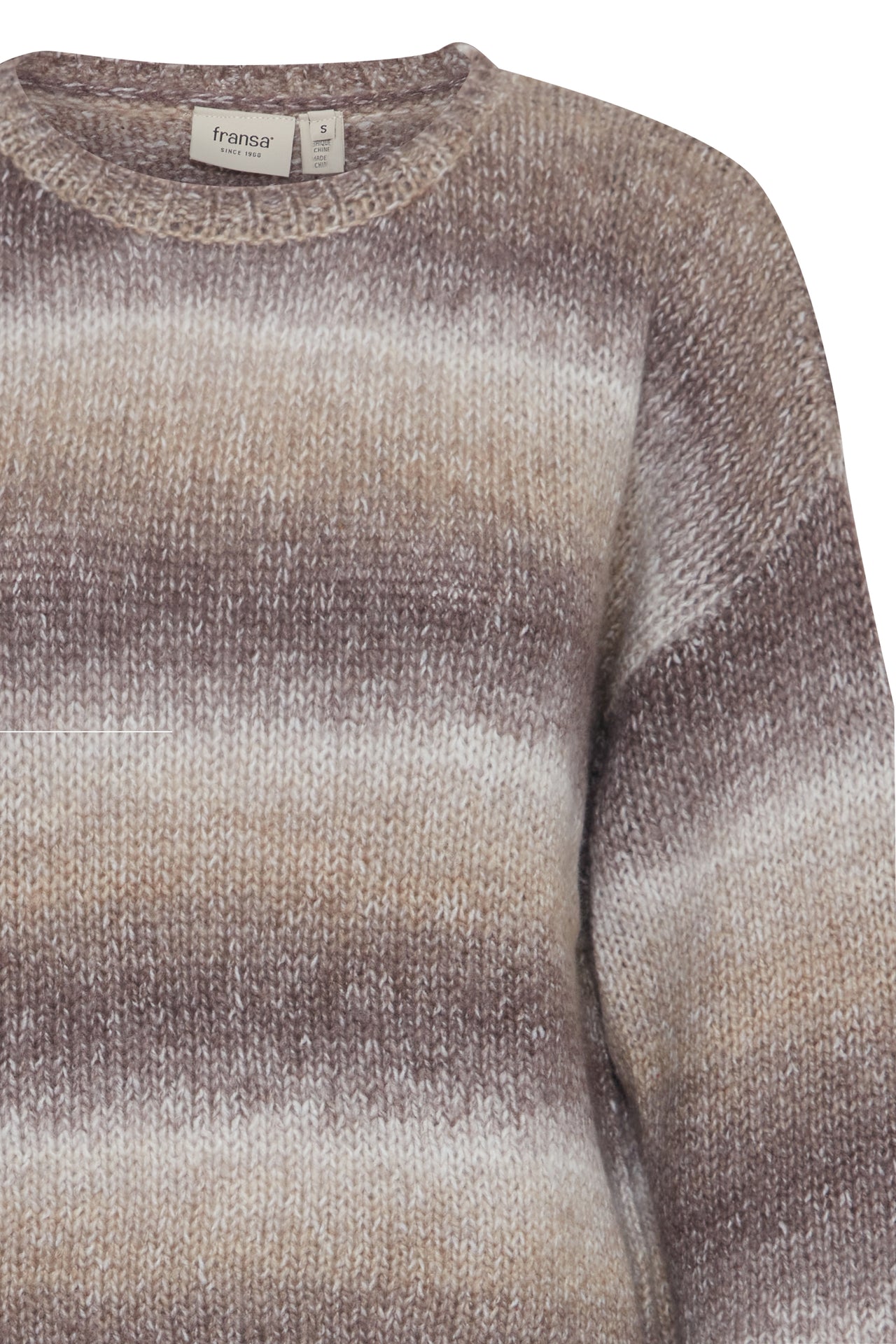 Fransa LULI Walnut Mix Jumper