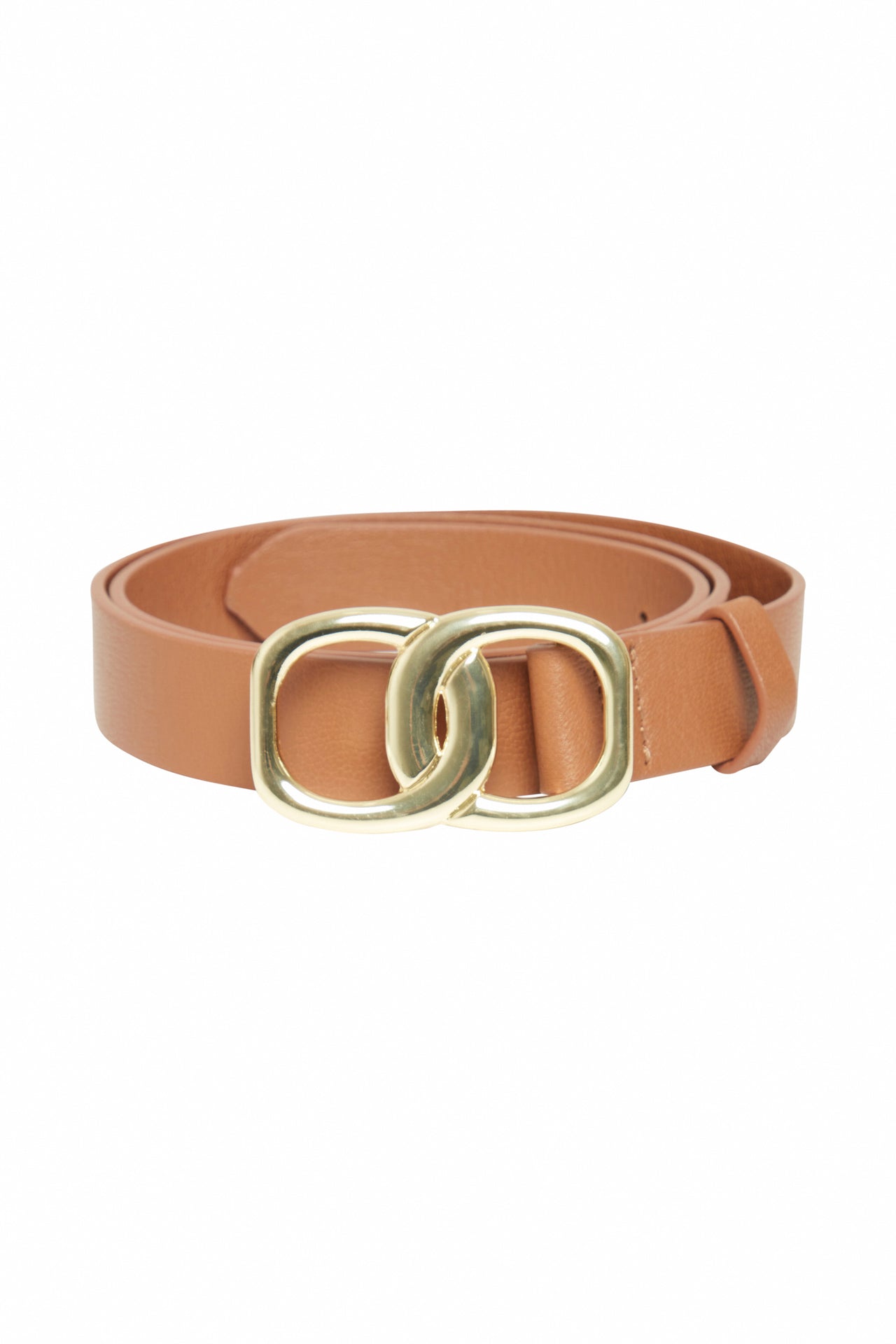 B Young WILYA Leather Belt - Cognac