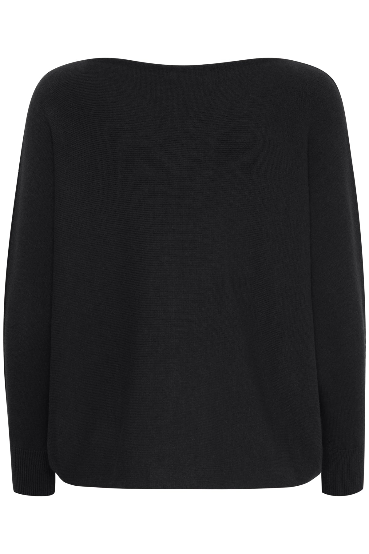 Sorbet Basil Knit Black Jumper