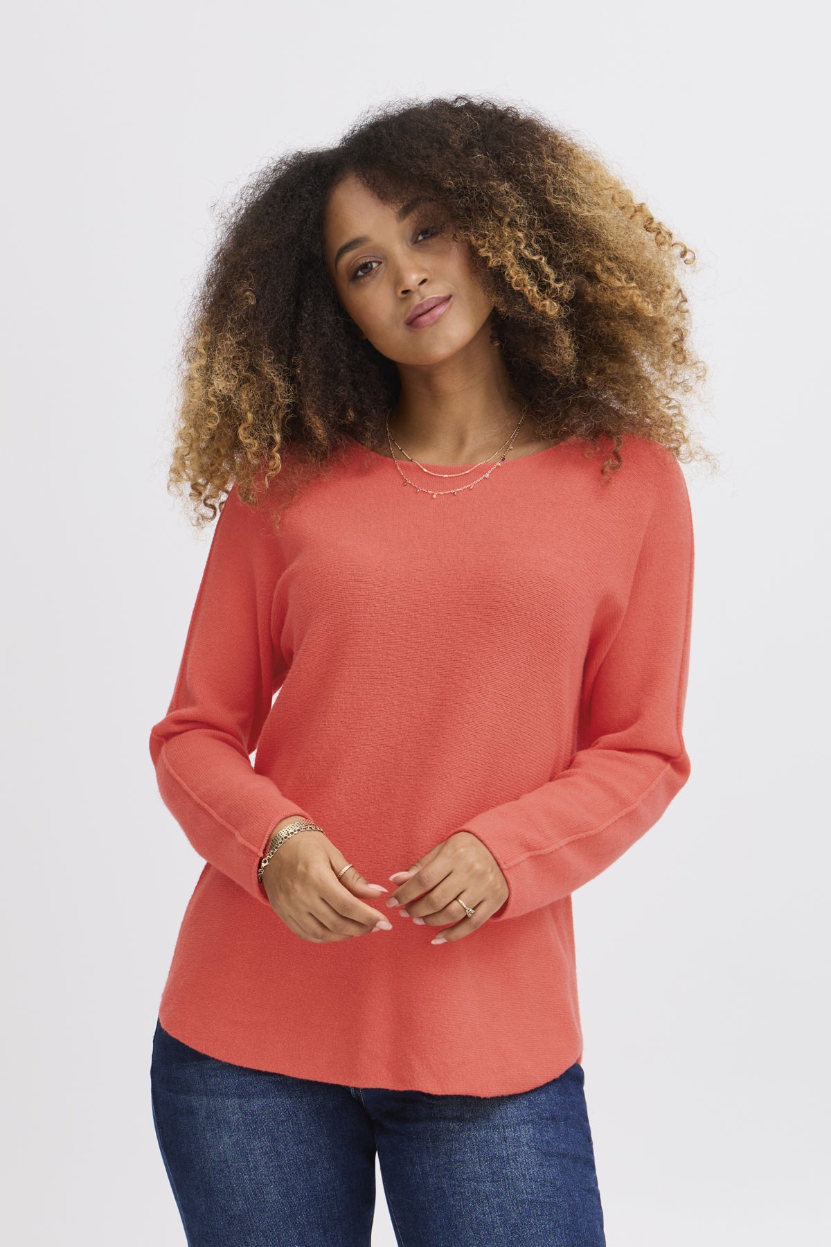 Sorbet Innova Hibiscus Knit Jumper