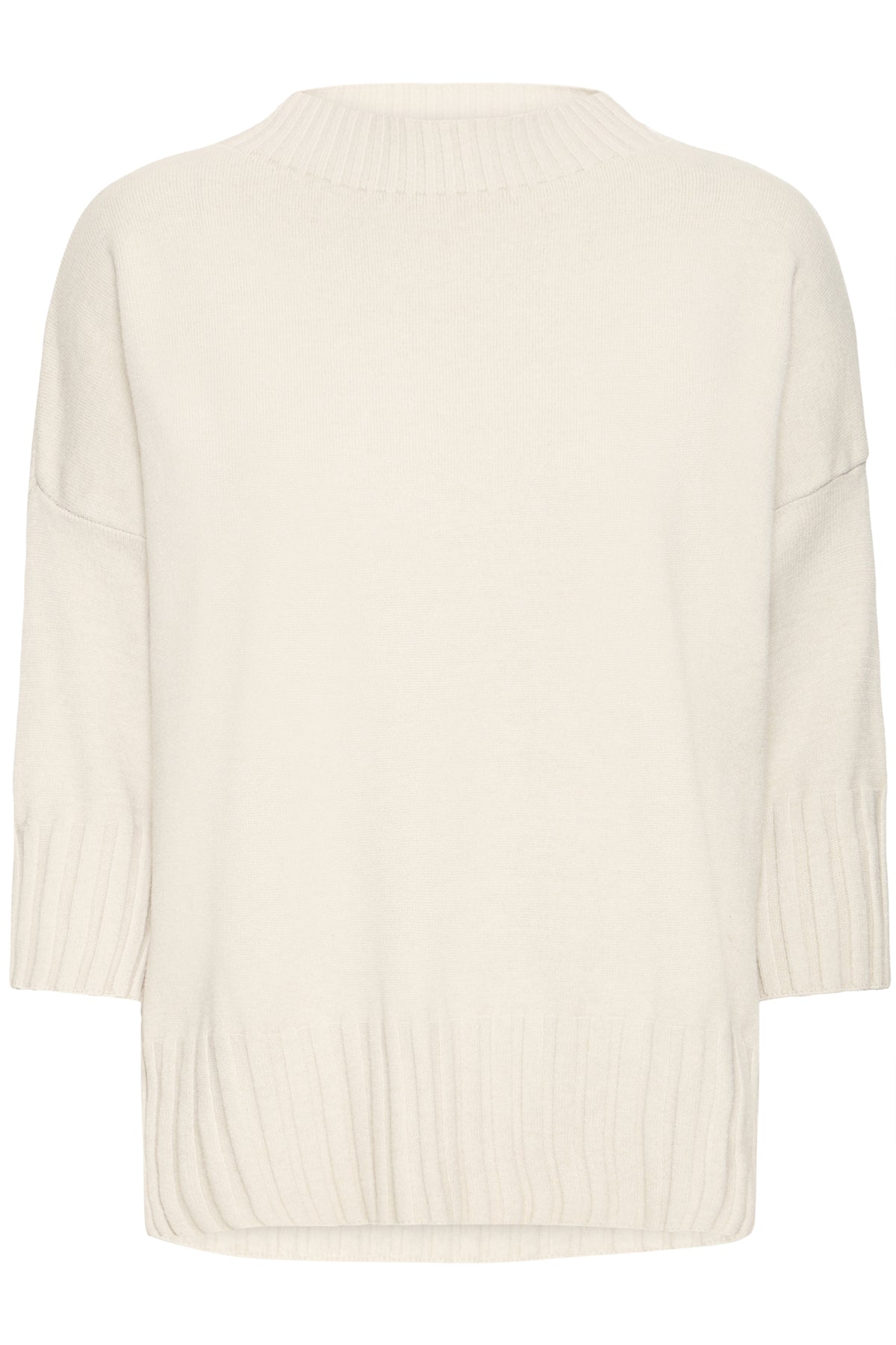 Sorbet Innova Rib Jumper - Cream