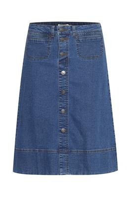 Fransa Vocat Denim Skirt