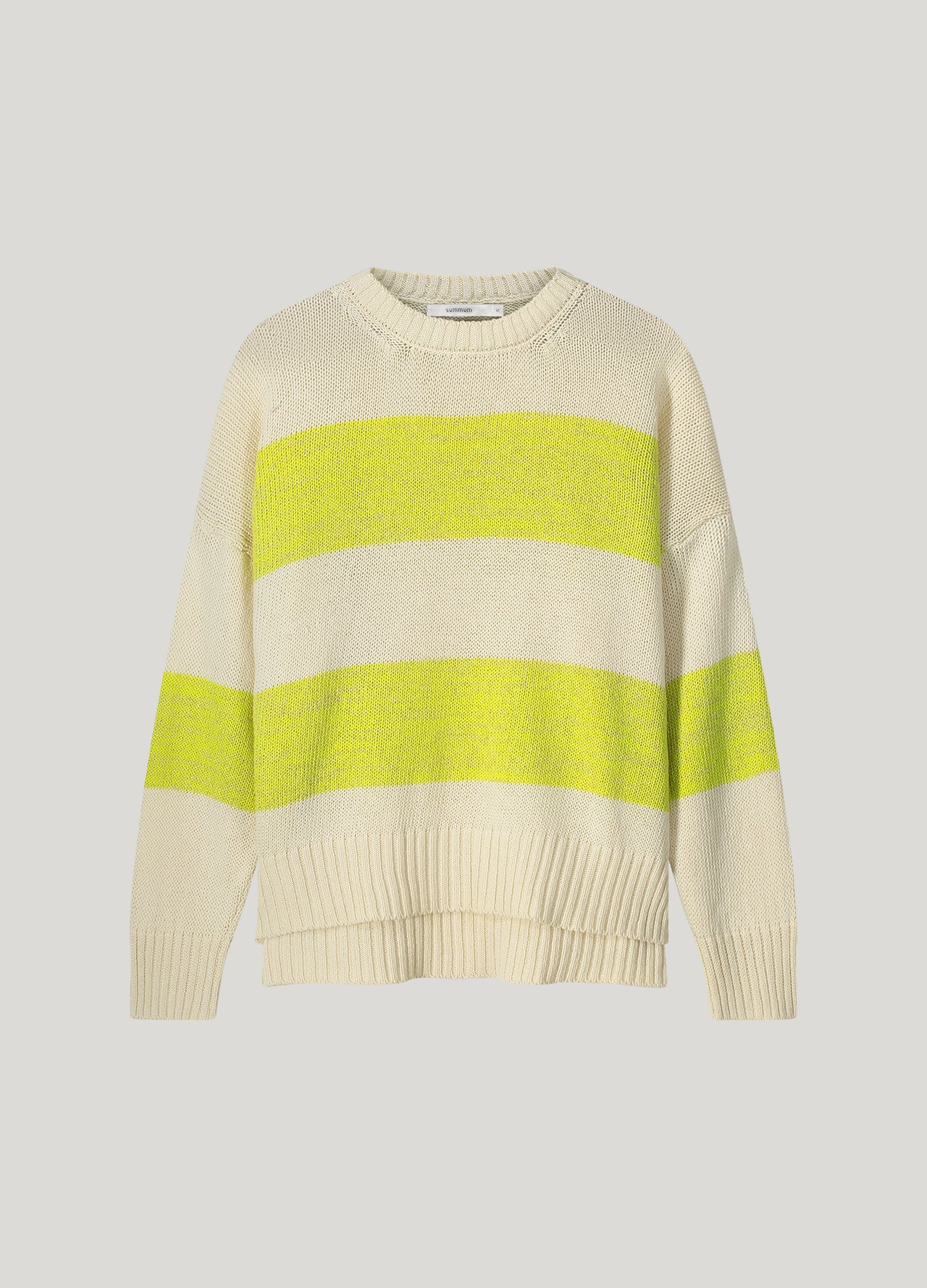 Summum Lemon Striped Knit