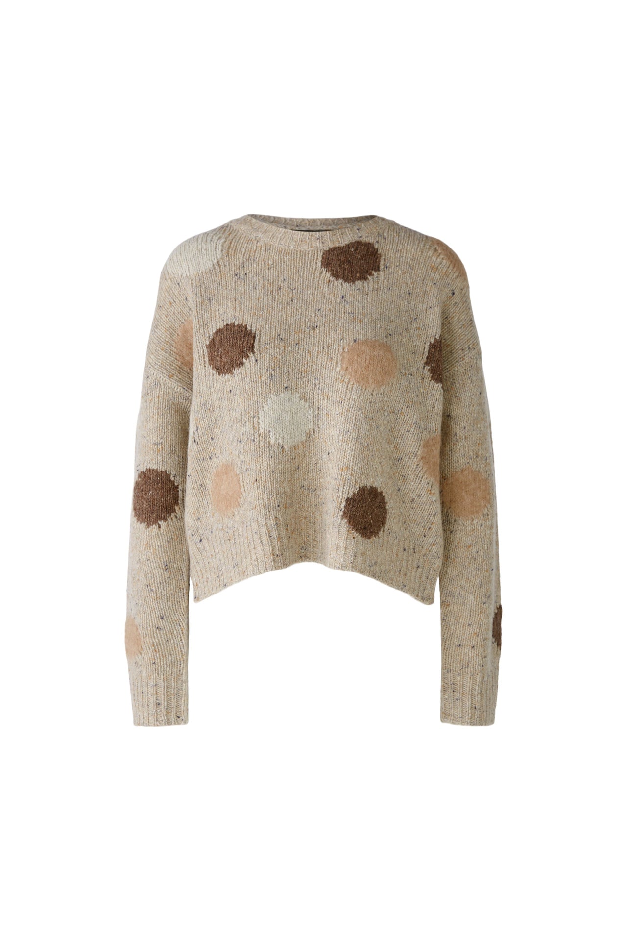 Oui Camel Brown Jumper