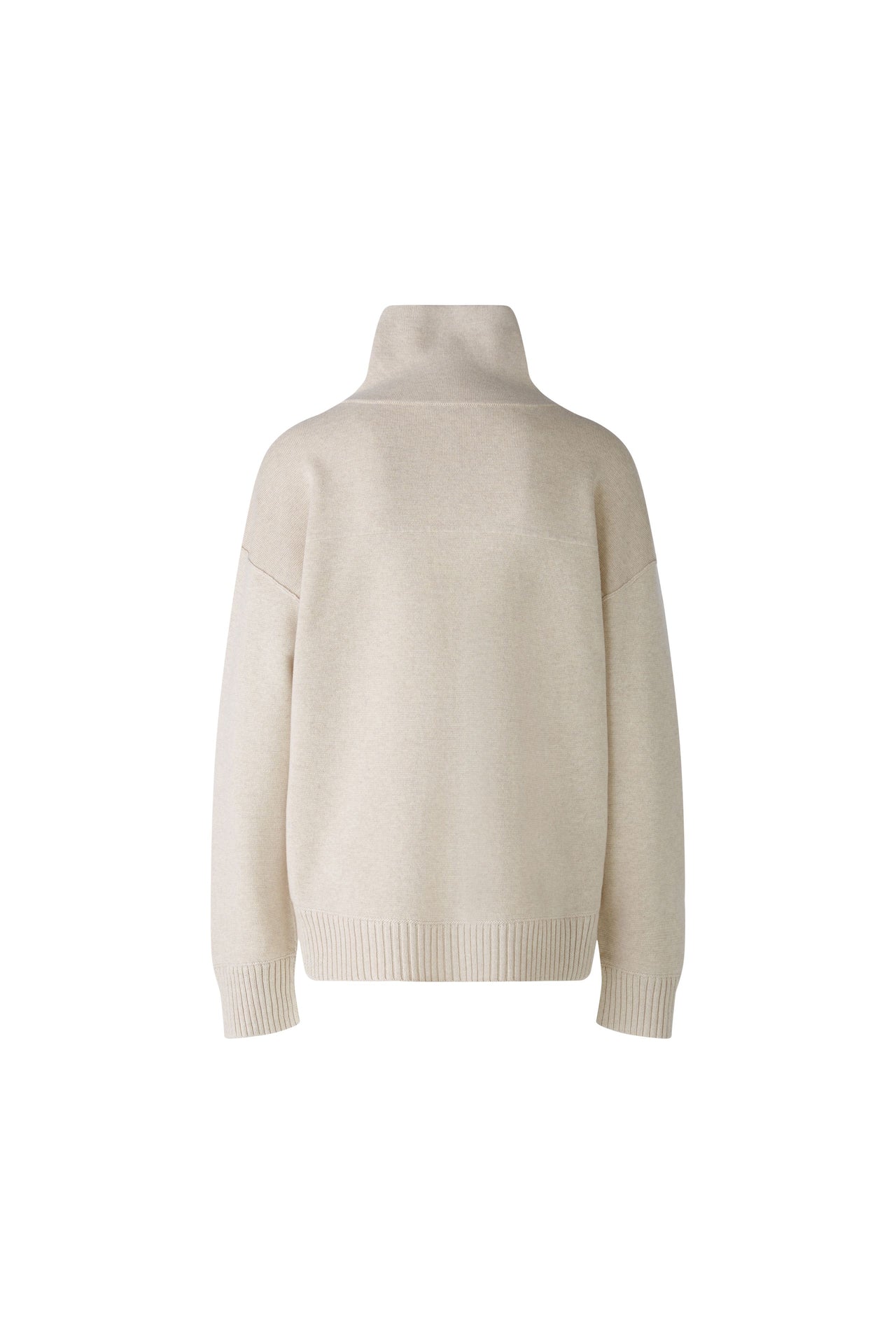 Oui Beige Melange Jumper