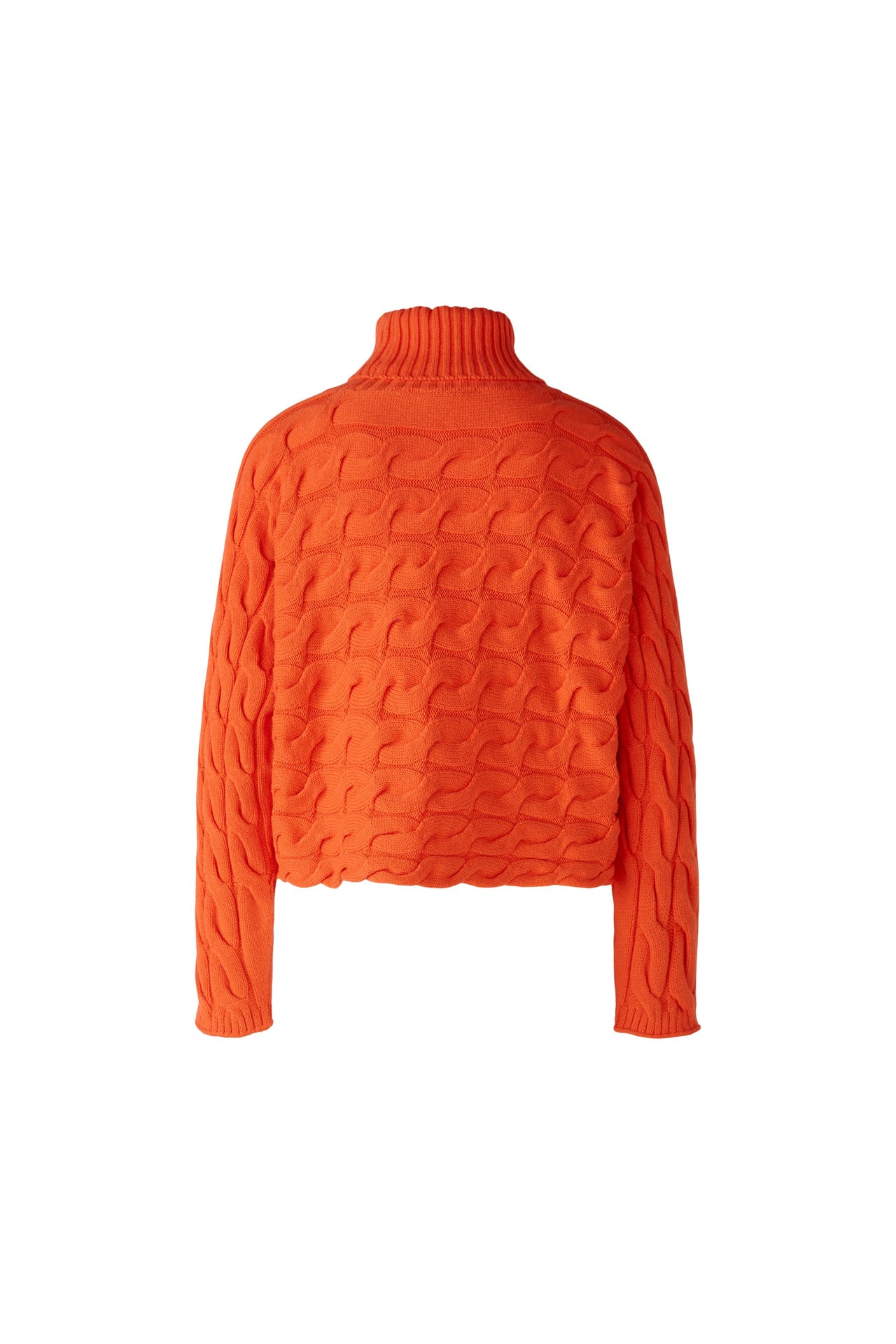 Oui Turtleneck Jumper - Cherry Tomato