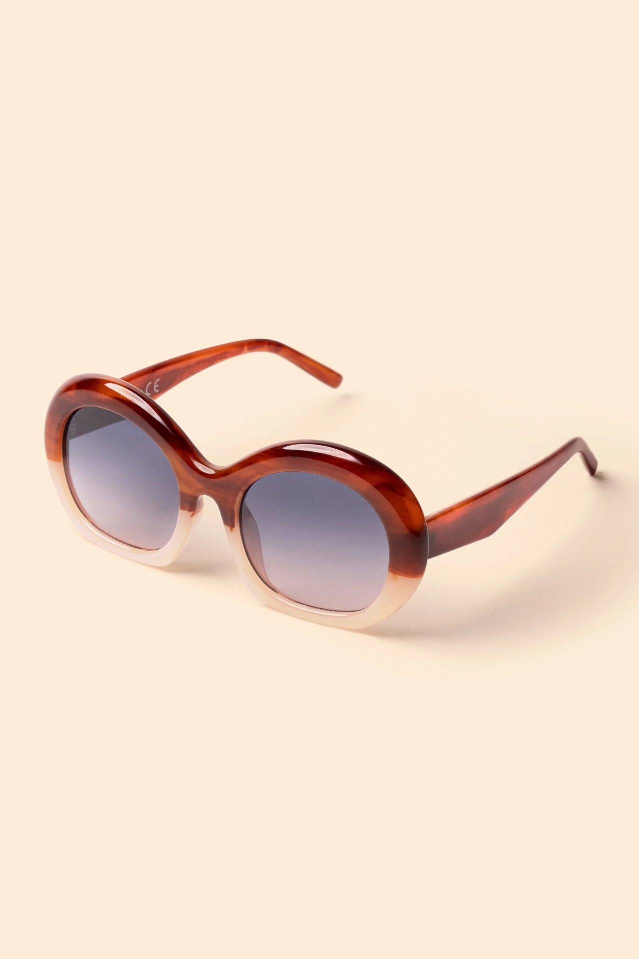 Powder Daria Sunglasses - Mahogany/Petal