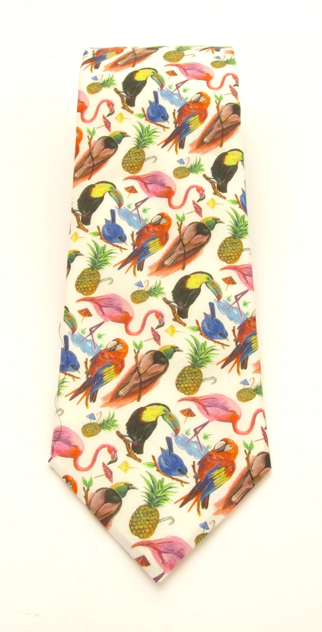 Van Buck Cotton Liberty Tie - Birds Of Paradise