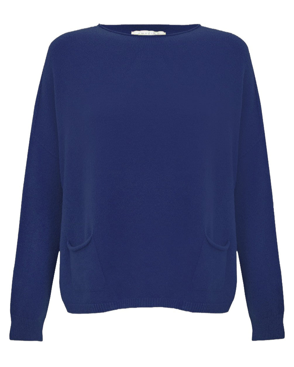 Amazing Woman Jodie Crocus Light Navy Jumper