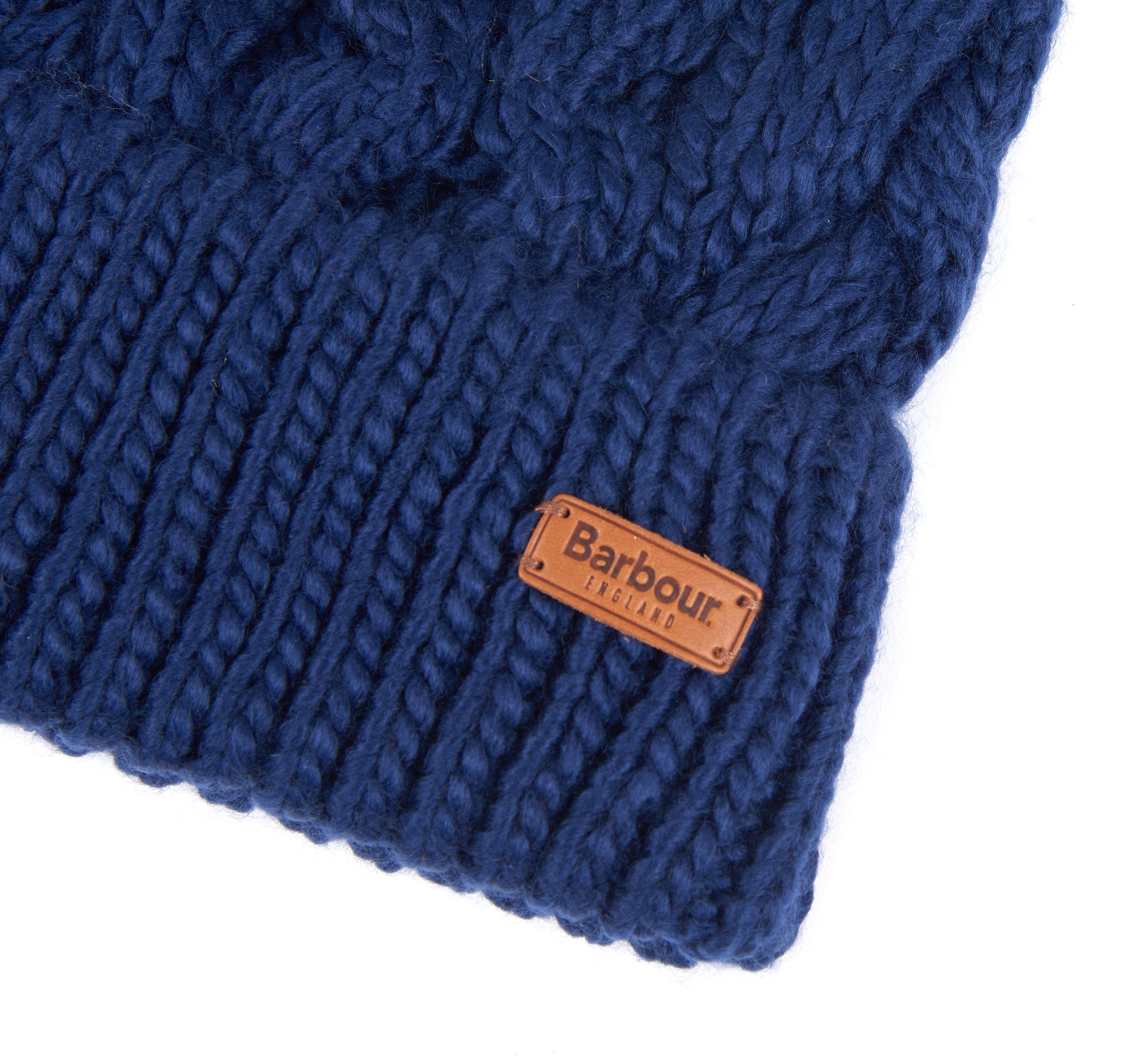 Barbour cable sales knit beanie