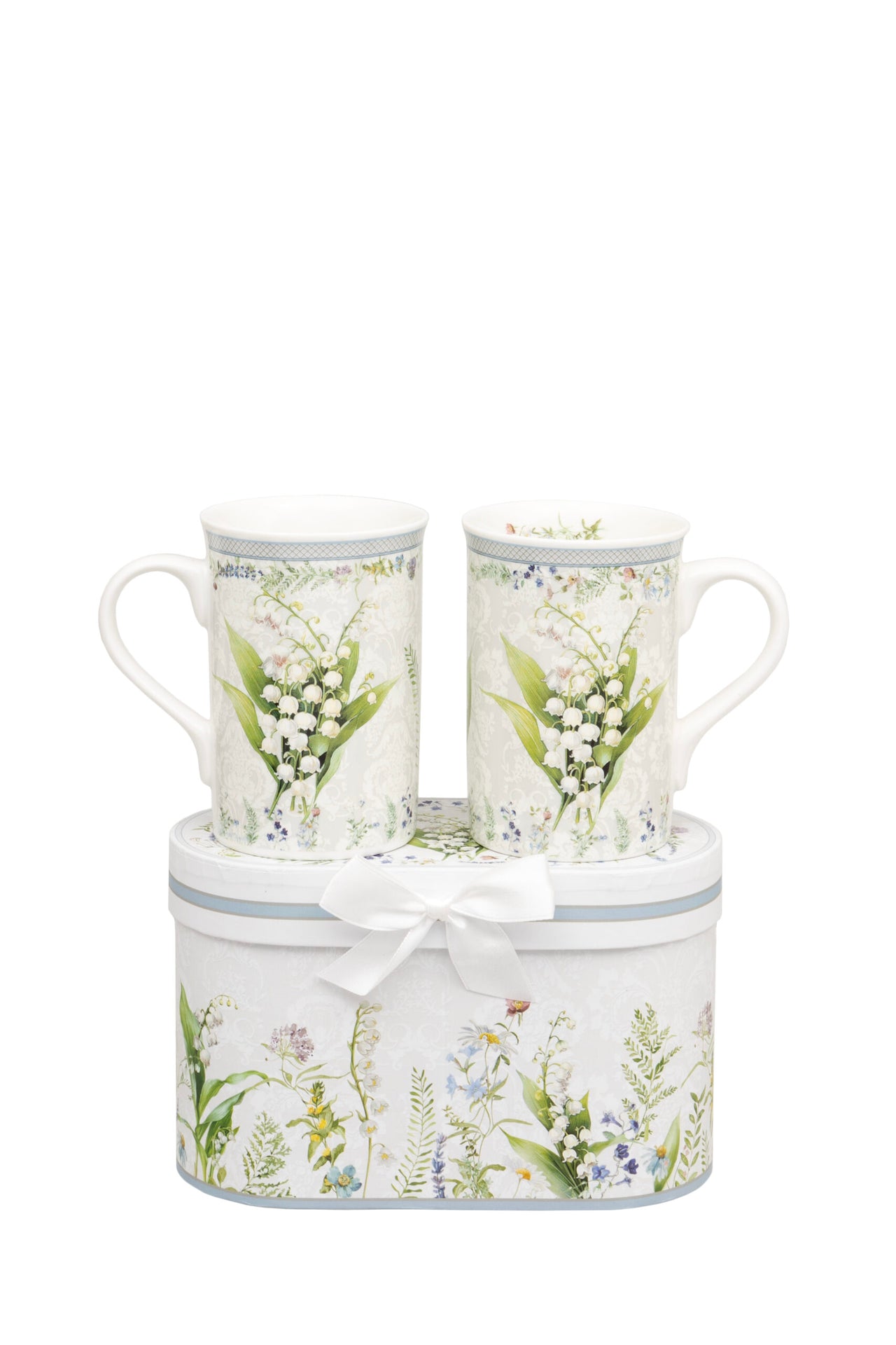 London Ornaments Windsor Carnation Mugs