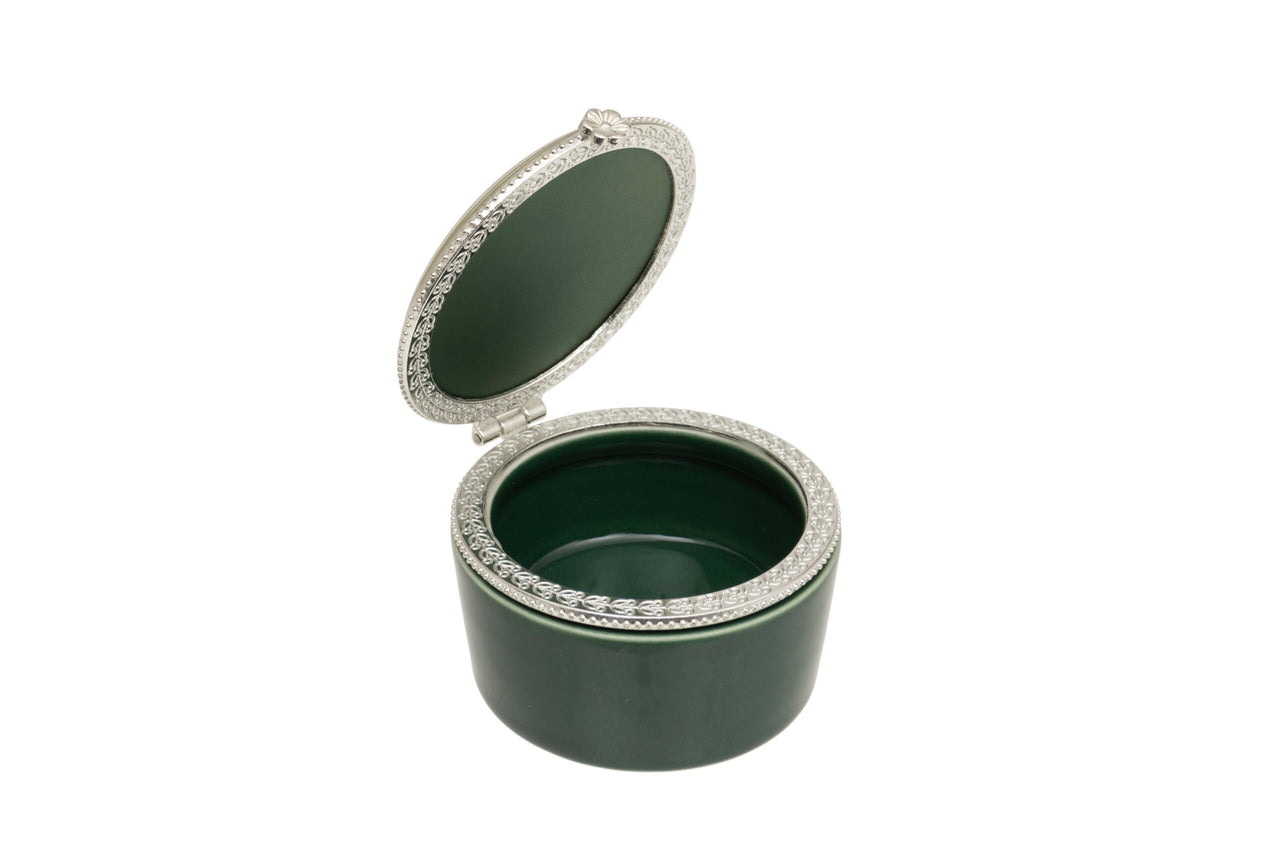 London Ornaments Verde Pill Box