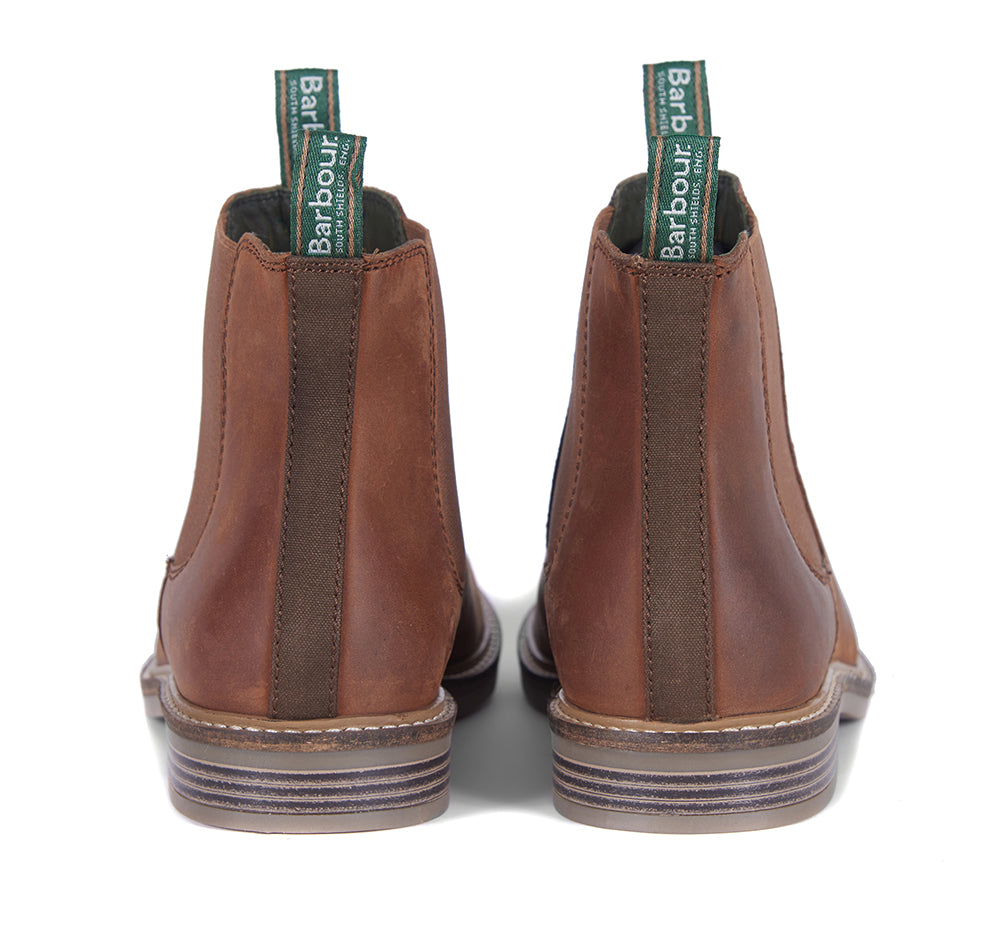 Barbour Farsley Chelsea Boots - Dark Tan