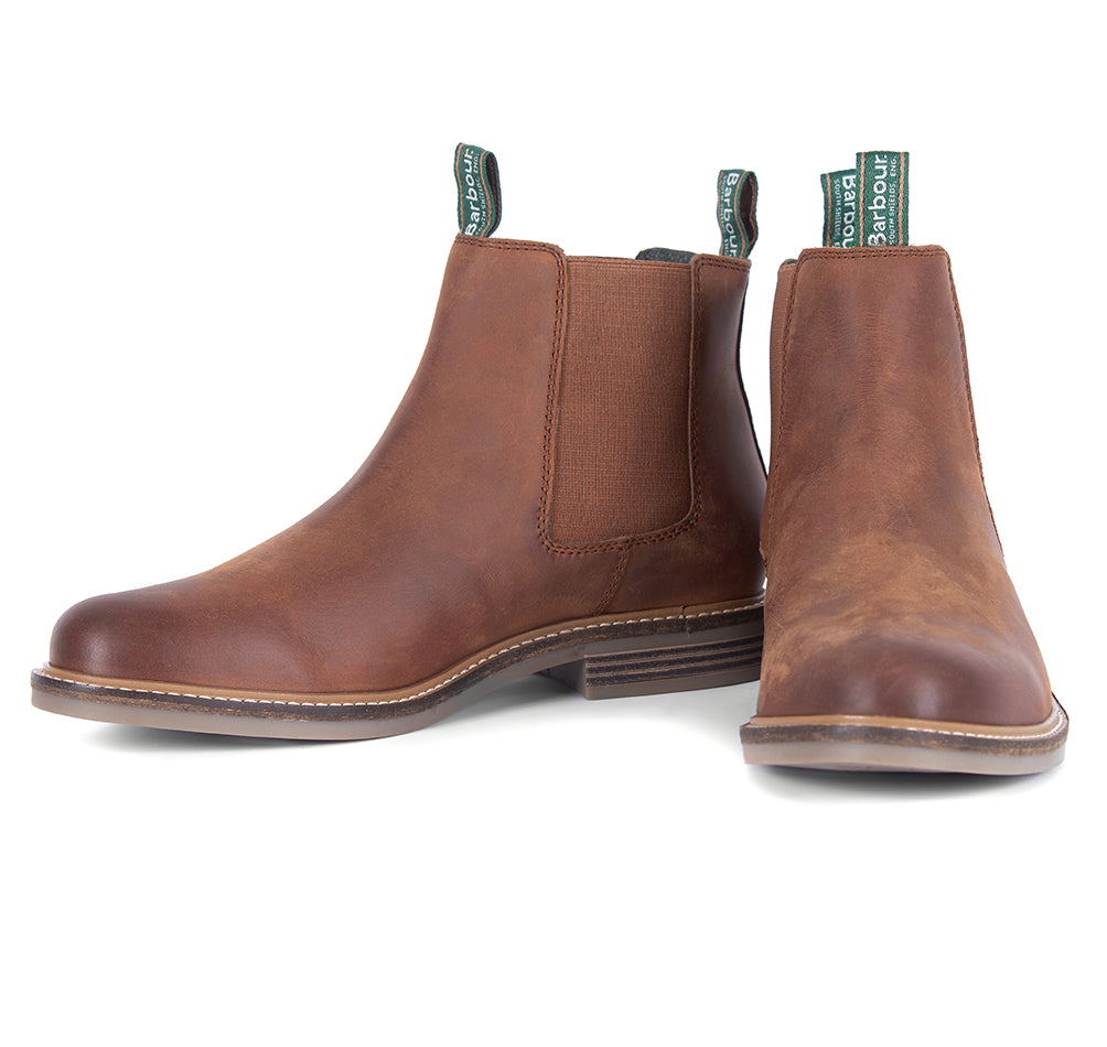 Barbour Farsley Chelsea Boots - Dark Tan