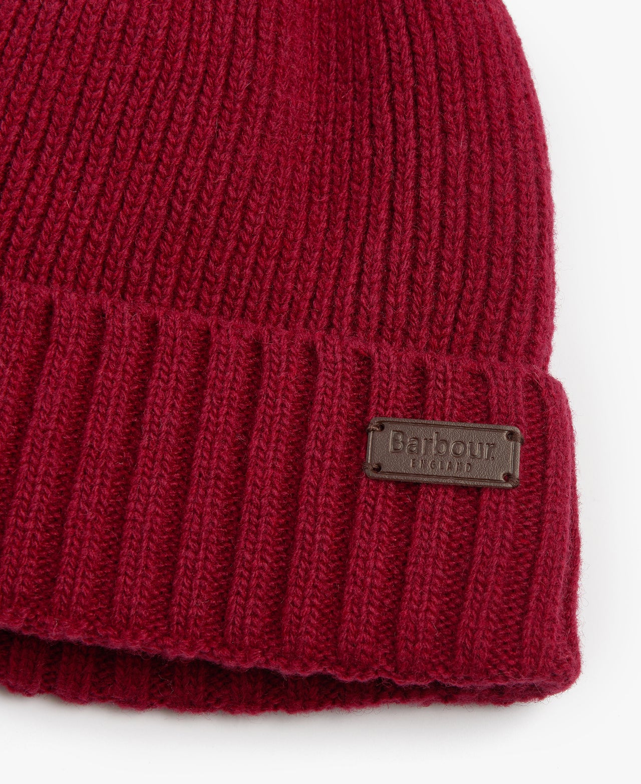 Barbour CARLTON Beanie - Cranberry