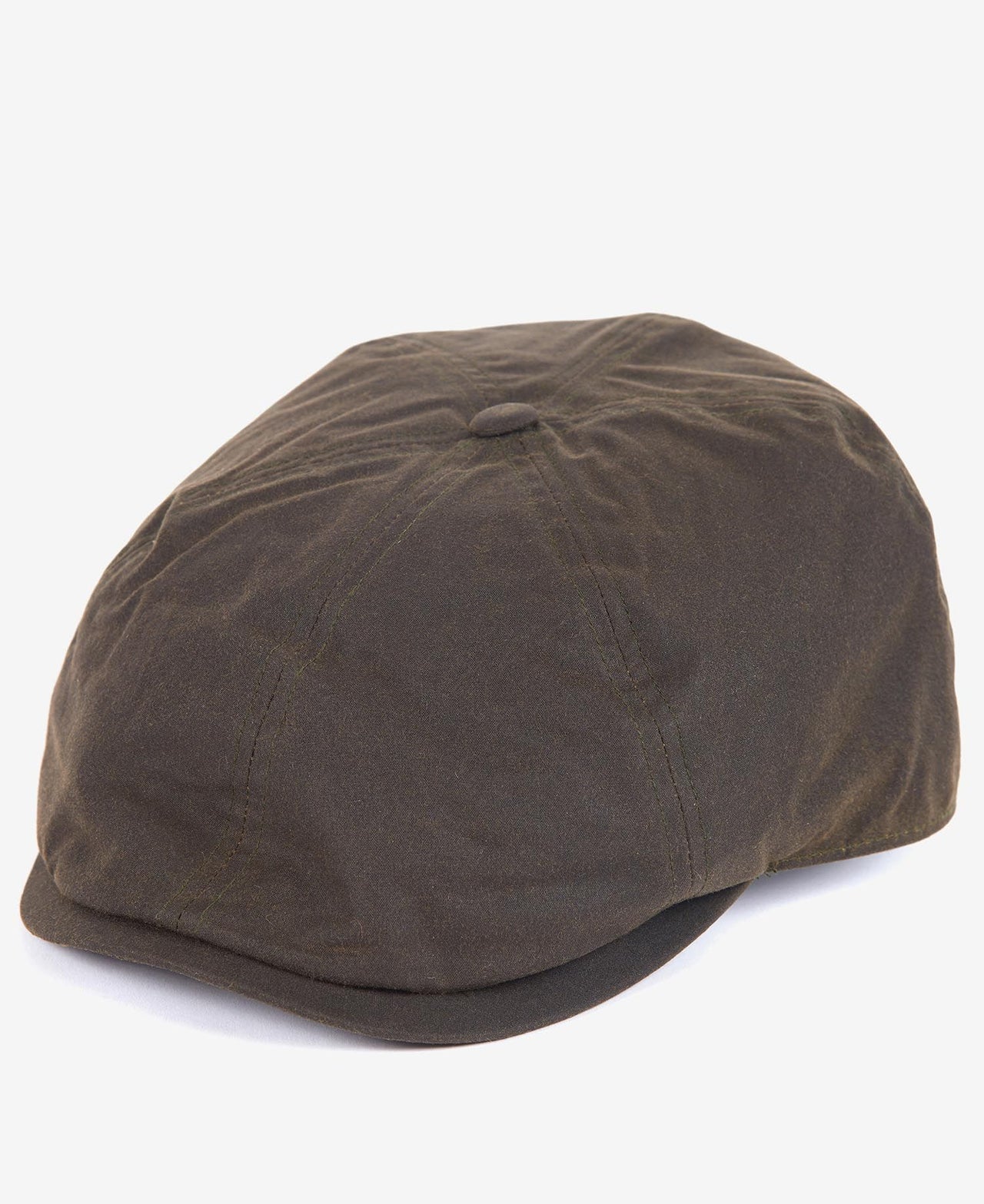 Barbour Portland Bakerboy Wax Cap - Olive