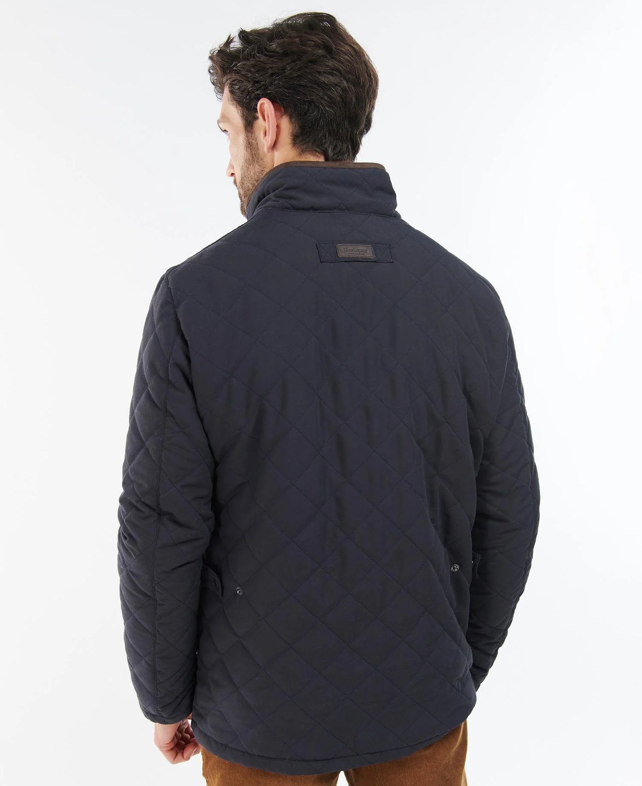 Barbour Waterproof Shoveler Quilt Jacket - Navy