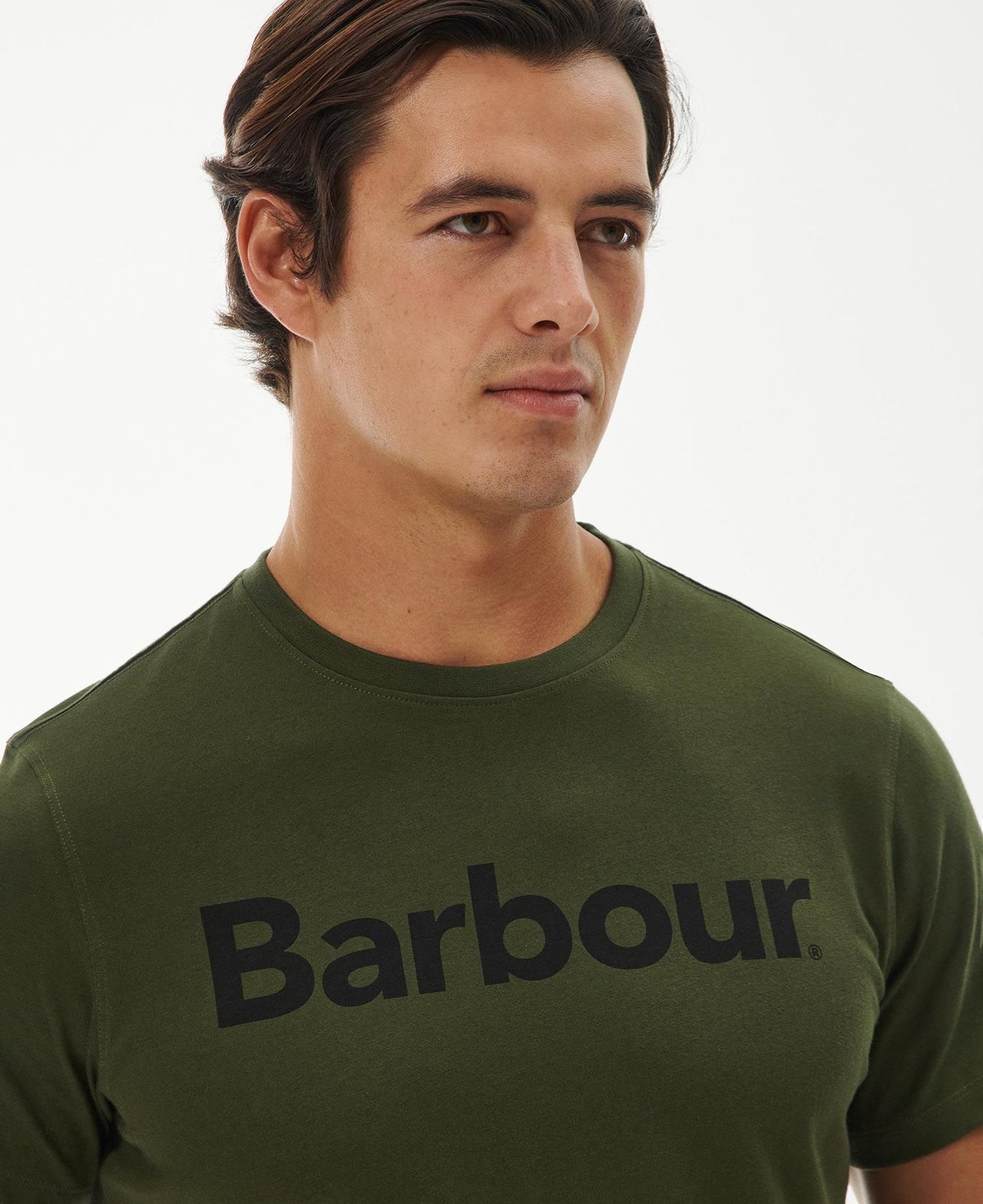 Barbour Logo T-Shirt - Olive