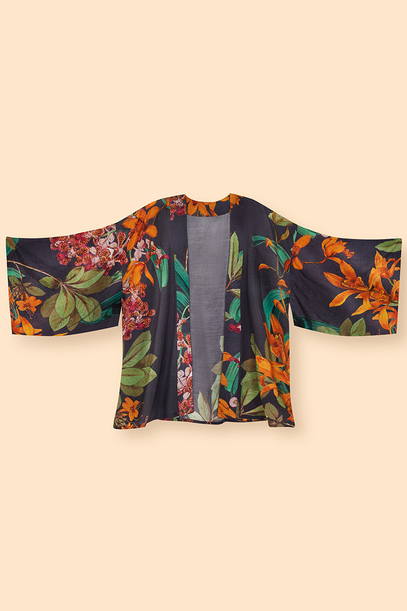 Powder Kimono Jacket - Botany Bliss