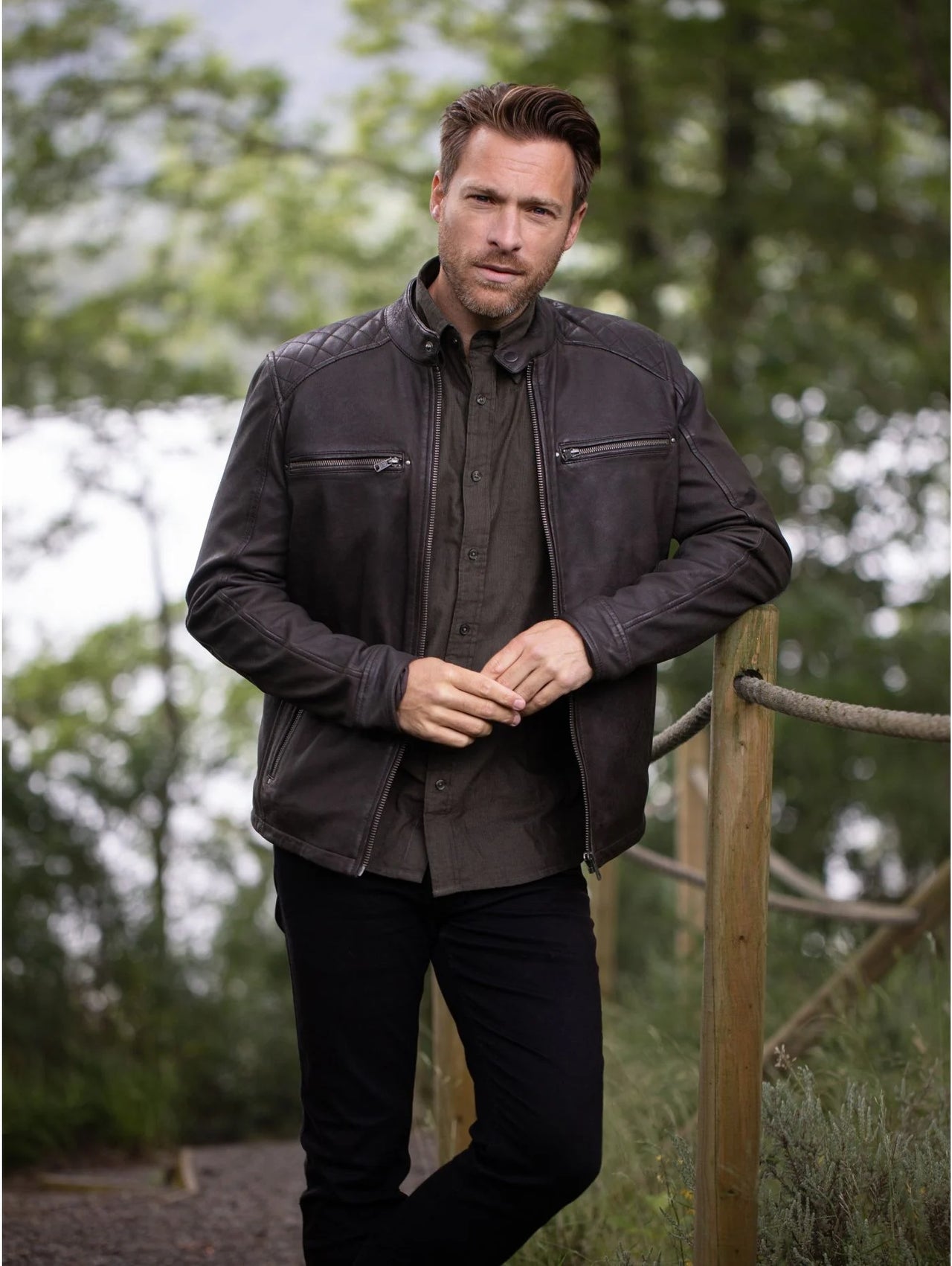 Lakeland leather jacket mens hotsell