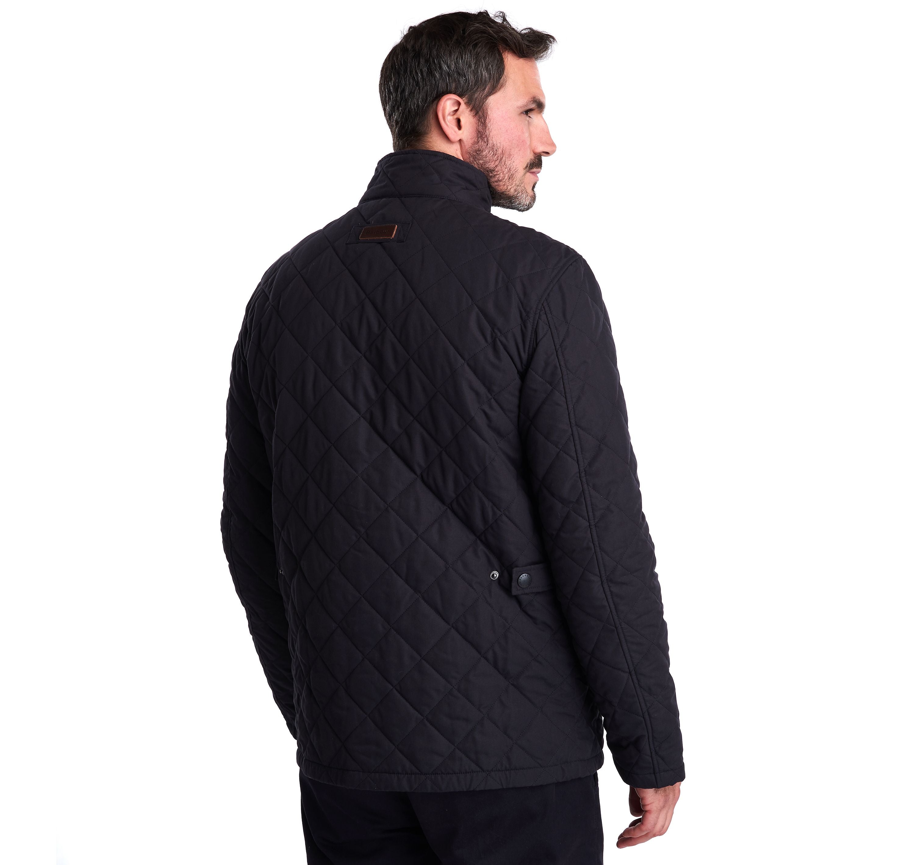 Barbour shoveler quilted jacket 2024 navy