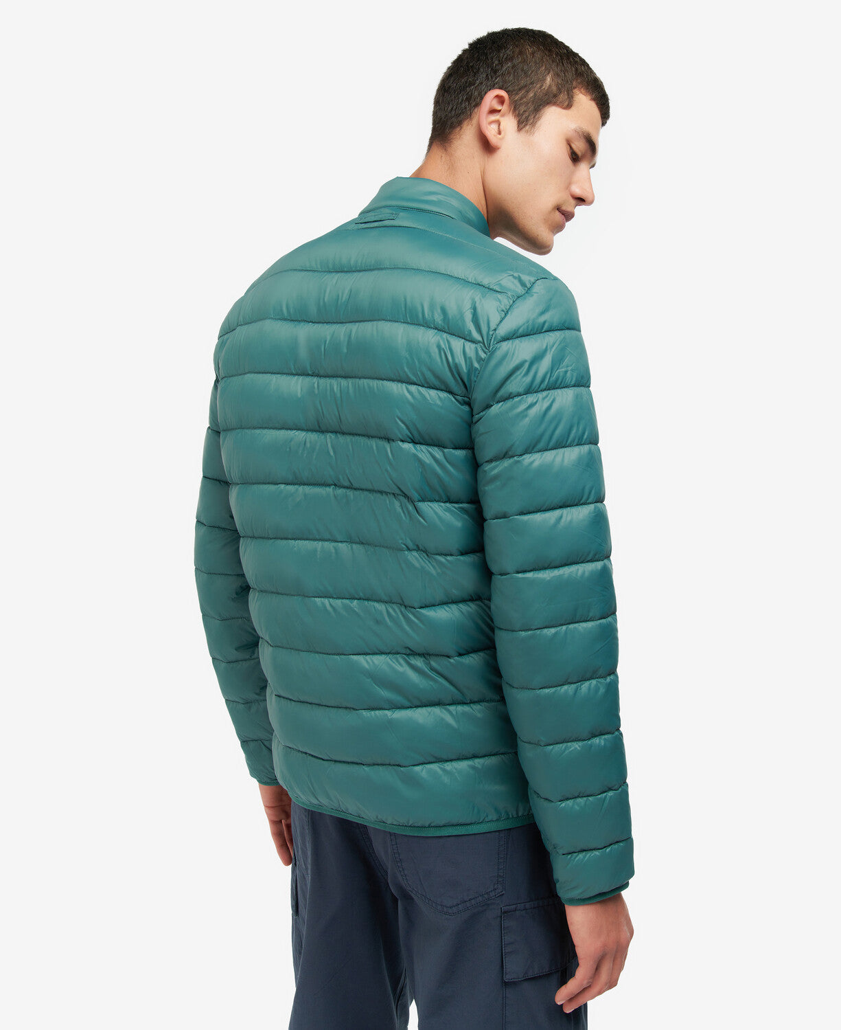 Barbour penton quilted jacket on sale navy