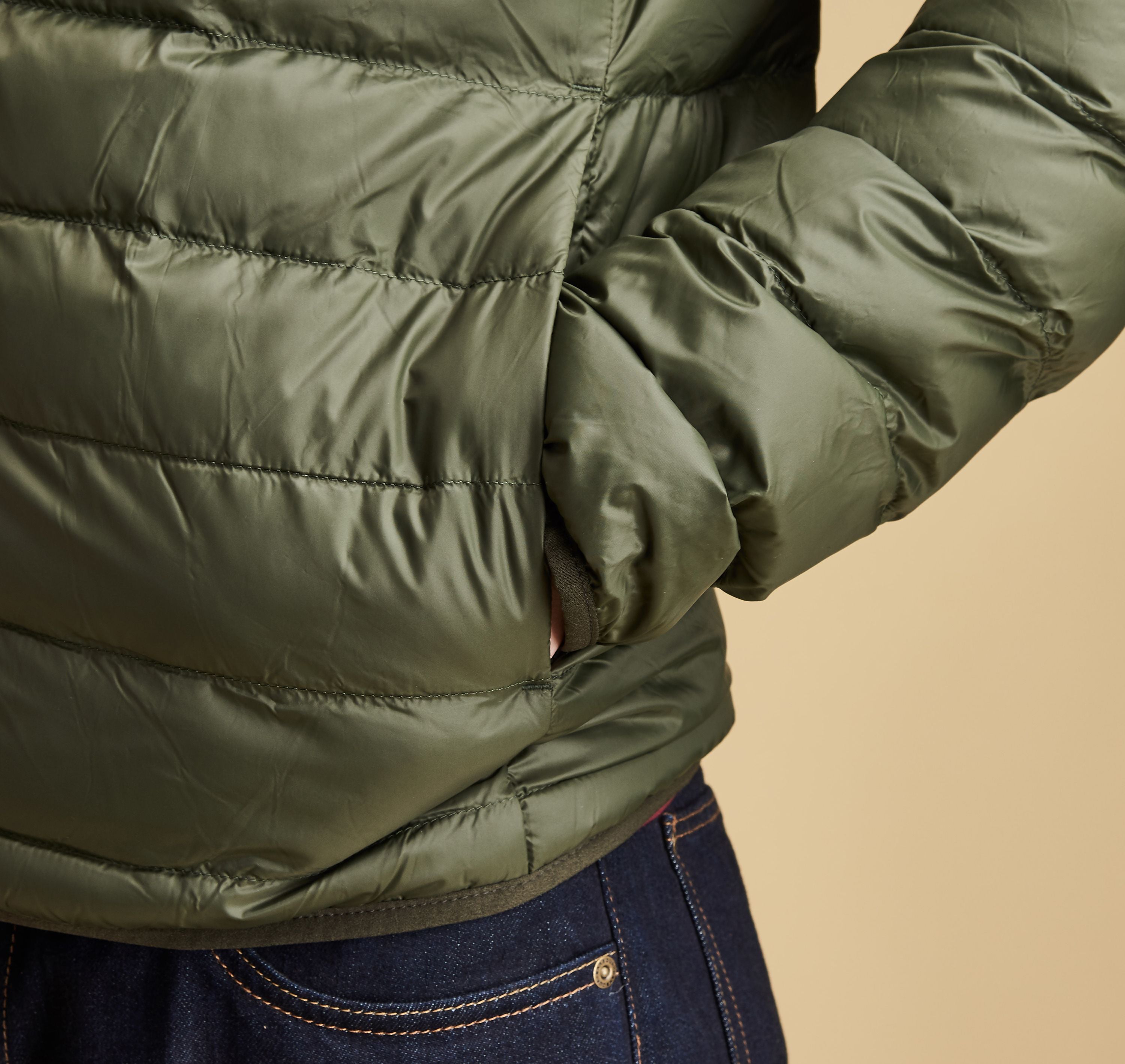 Barbour Penton Olive Quilted Jacket