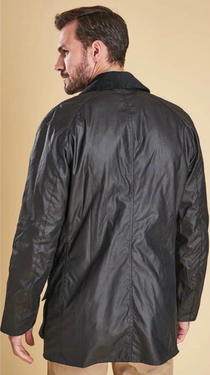 Men's barbour best sale bristol waxed jacket