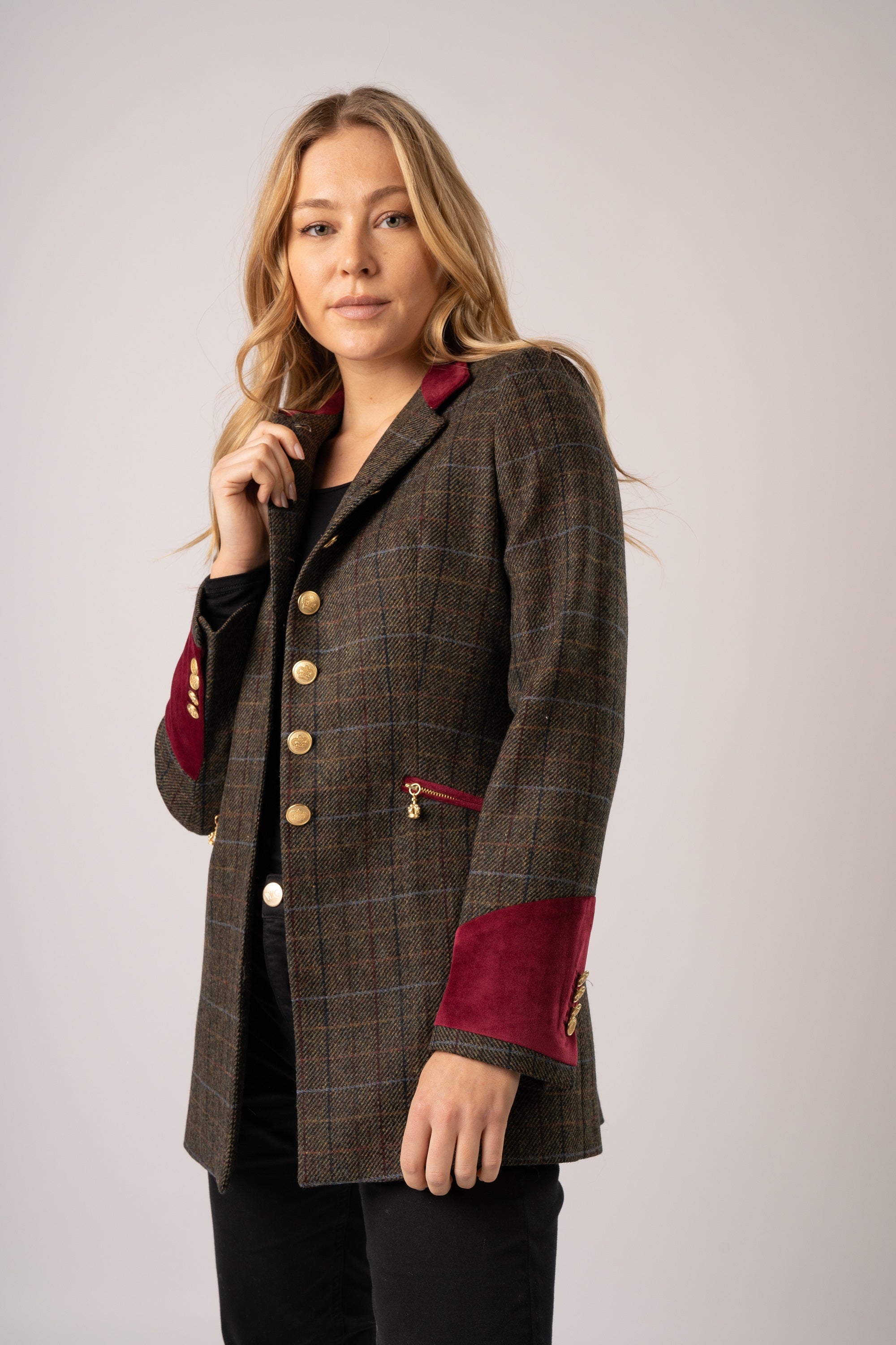 Welligogs Knightbridge Damson Jacket